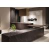 Buy cheap HPDL Kitchen Cupboard Aluminium Fabrication Kitchen Cabinets Contemporary Walnut Wood from wholesalers