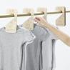 Buy cheap Rainbow Plywood Baby Cloth Divider Card Baby Nursery Closet Drawer Organizer from wholesalers