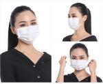 White Color 3 Ply Disposable Face Mask CE FDA ISO13485 Certification
