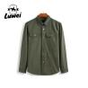 Buy cheap Plus Size Men Shirts Apparel Palm Panel Striped Print Long Sleeves from wholesalers