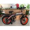 Buy cheap 20 Inch Fat Tire Folding E Bike Snow Bike Electric 4 Chaoyang Tire 48v 500 Watt 9.6Ah from wholesalers