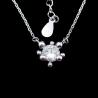 Buy cheap Ring 925 Sterling Silver Name Necklaces / Female 925 Silver Cuban Link Chain from wholesalers