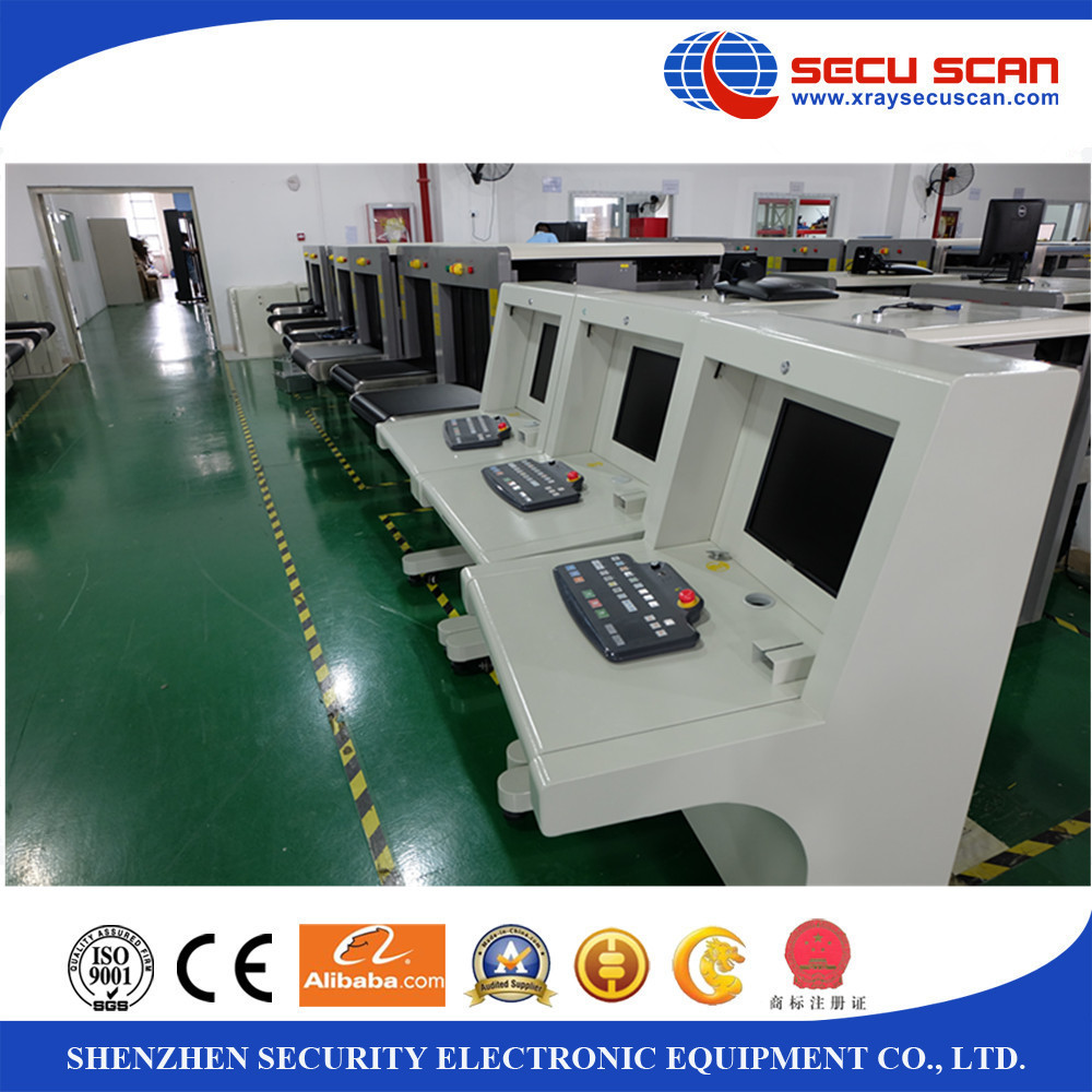 Security Checkpoints X Ray Baggage Scanner 34mm Integrated