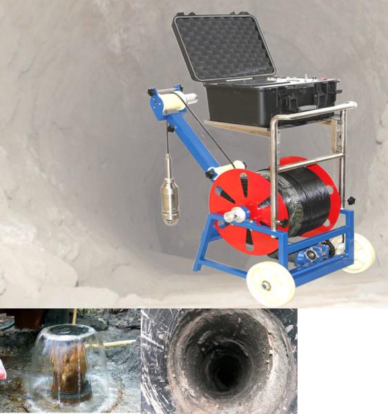 Underwater 360 Degree Rotation Drilling Down Hole Video Borehole Camera and