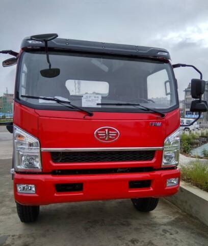 Buy cheap FAW 4x2 Dump Truck Tipper Red Color Light Duty High Strength Frame from wholesalers