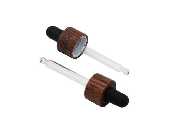 Buy cheap Leakproof 18/410 Bamboo Oil Dropper Recyclable Plastic Closure from wholesalers