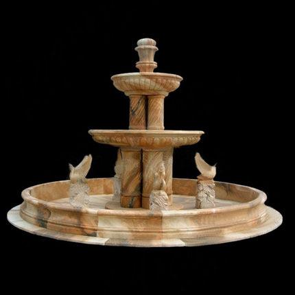 Buy cheap Stone Fountain Carved Marble Water Fountain for Garden Outdoor from wholesalers