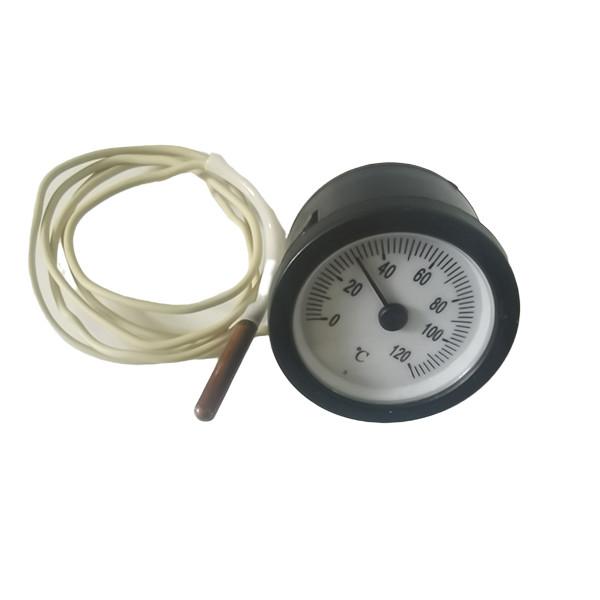 Buy cheap Plastic Case Capillary Tube 2'' 53mm 120C Capillary Temperature Gauge 1m from wholesalers
