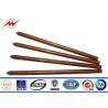 Buy cheap High Precision Pure Copper Weld Steel Ground Rod Well Agglutination from wholesalers