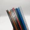 Buy cheap 25mm 16mm Clear Triplewall Polycarbonate Roofing Sheets Clear from wholesalers
