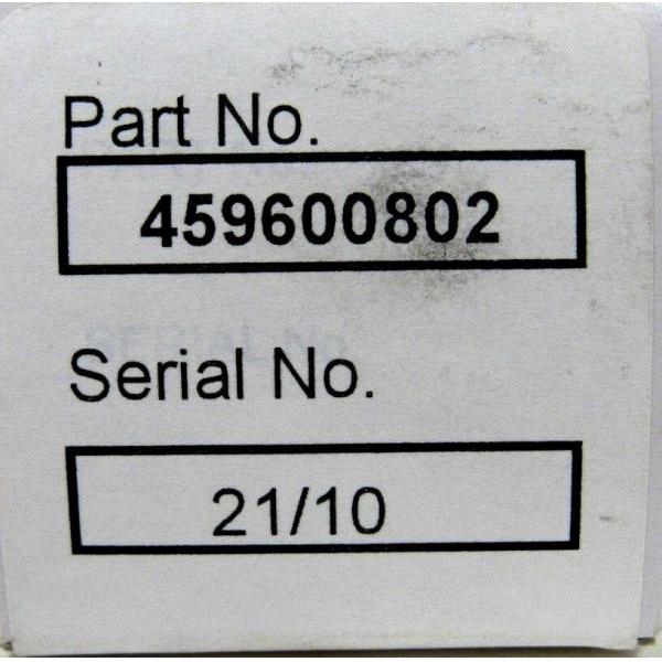 EMERSON FISHER ROSEMOUNT 459600802 60C MAX 725PSI MAX ​ Sensor Accessory