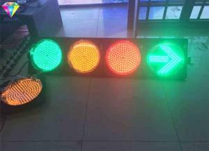 China Red Green Traffic LED Display Flashing Traffic Light Yellow / Red / Green With Arrows on sale