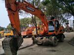 wheel excavator Doosan 210-7W second hand excavator