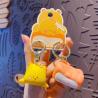 Buy cheap Mini Cartoon Keychain Soft Silicone Material for Kid Party Favors and Goodie Bags from wholesalers