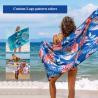 Buy cheap Custom Design Microfiber Beach Towel Fast Shipping Large Size Ideal for Summer Sports from wholesalers