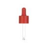 Buy cheap 20mm Round Clear Glass Dropper Cosmetic For Glass Bottle OEM from wholesalers