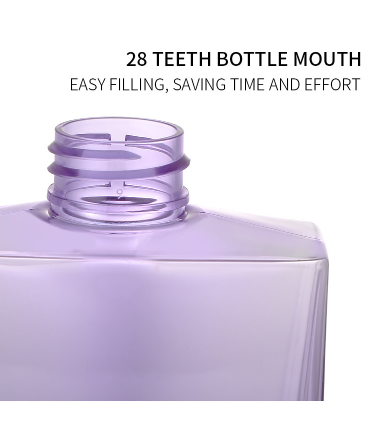 Recycable Small Screw Top Bottles Engraving Screw Top Plastic Containers