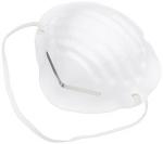White Color Ffp2 Cup Mask Needle Punched Cotton Material Anti - Pm2.5