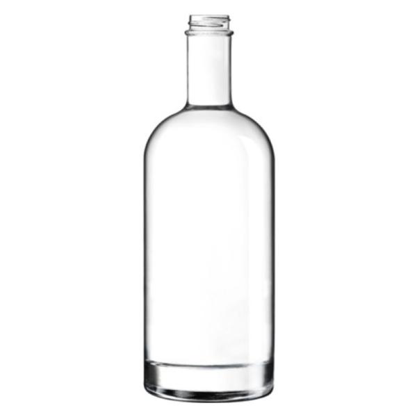 1L Premium Oslo Glass Bottle For Alcohol With 33mm 400 GPI Neck 21.5mm T CORK