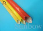 4.0KV Oil resistant pu fiberglass woven sleeving Polyurethane Sleeving