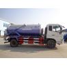 Buy cheap 12CBM Vacuum Sewage Suction Truck Dongfeng 6 wheel 12tons sewage vacuum truck from wholesalers