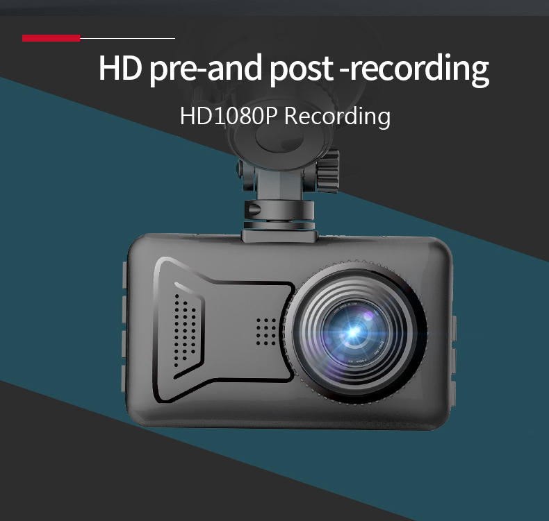 3 Inch RoHS FCC WiFi Dash Cam Car DVR Driving Recorder 24h Parking