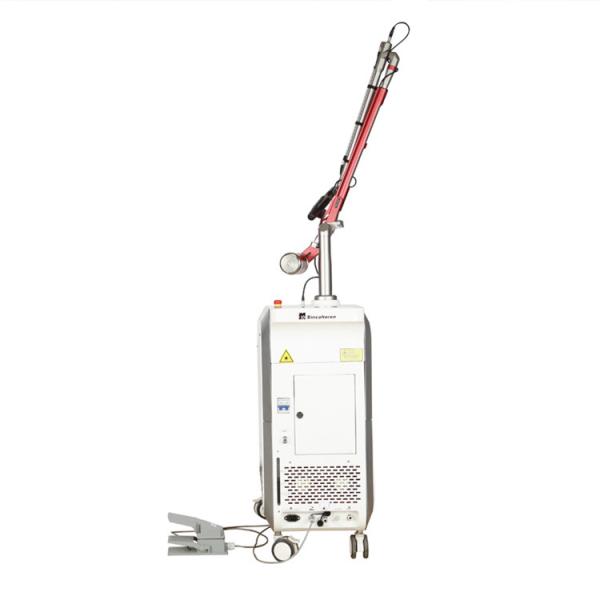 Buy cheap Age Spots Q Switched Nd Yag Laser Tattoo Removal Machine 1200VA For Carbon Peeling from wholesalers