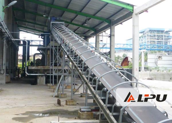 Buy cheap Long Distance Rubber Belt Mining Conveyor Systems in Stone Crushing Plant from wholesalers
