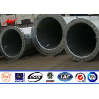 Buy cheap 46M Grade 355 132kv Transmission Monopole Electric Tower product