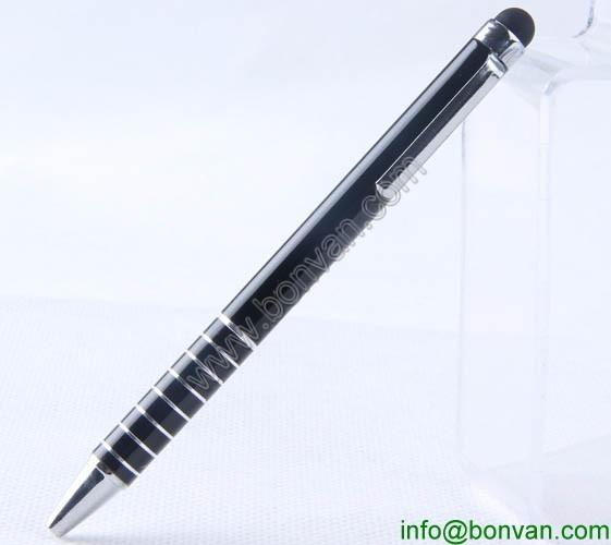 Buy cheap popular aluminum metal phone pen,logo printed iphone touch pen from wholesalers