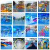 Buy cheap Outdoor Kids Water Park Equipment Fiberglass Octopus Water Slide from wholesalers
