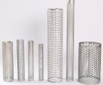 30mm 50mm Round 304 Stainless Steel Filter Mesh Perforated Metal Tube