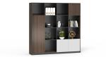 Wooden Melamine Office Bookcase Cabinet For File Storage