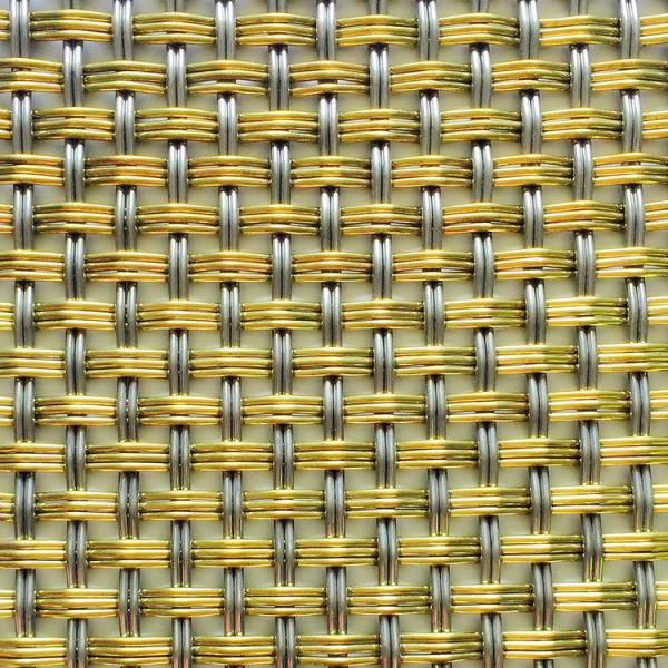 Buy cheap 32% Opening Area Architecture Decorative Woven Metal Grilles for Cabinet from wholesalers