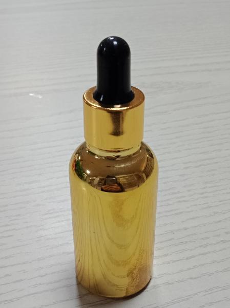 Buy cheap Rubber Head Gradient Painting 50ml Essential Oil Bottles Dropper Bottles Skincare Packaging from wholesalers
