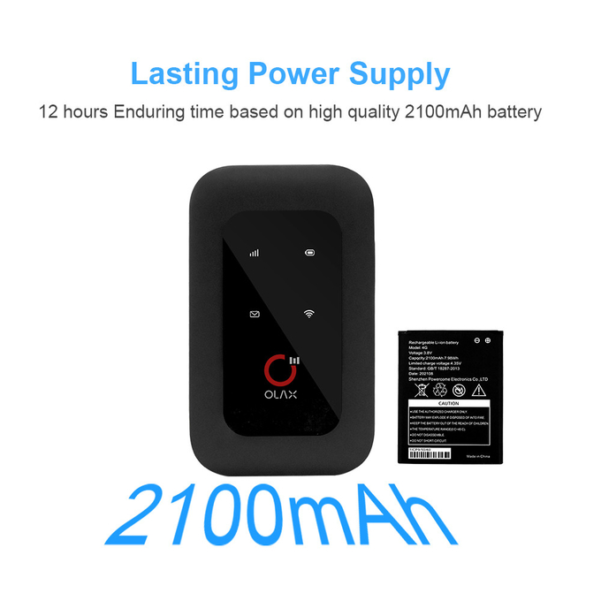 OlAX MF950U Sim Card Wifi Hotspot Portable Outdoor Wireless Hotspot Routers B2/4/7/12/13/28