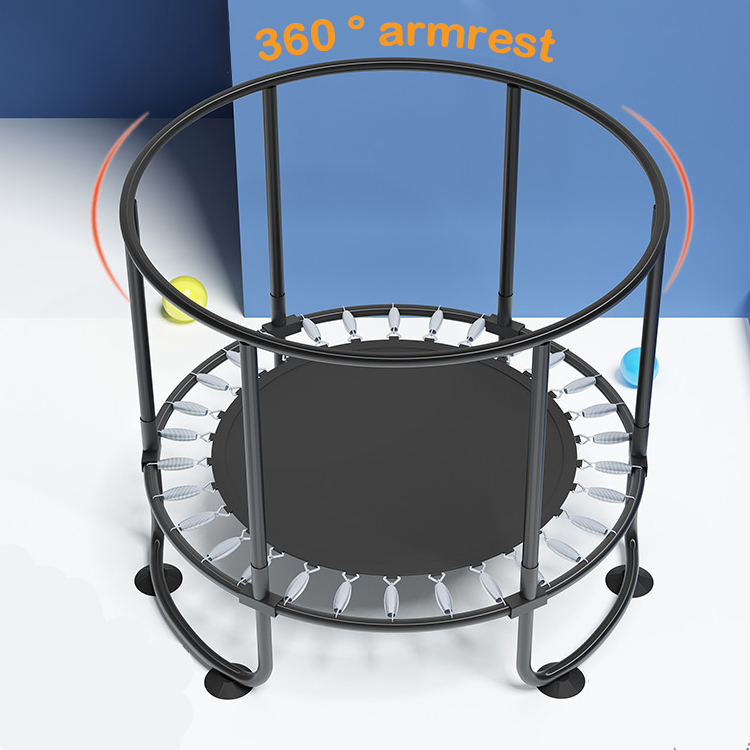 140*140*160 CM Indoor Trampoline with Safety Net Customizable For Children and Adults