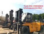 FD250 Used Diesel Forklift Truck , 25 Ton Used Tcm Forklift 2200 Mm Fork Length