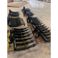 Buy cheap Heavy Duty Excavator Grapple Rake , Root Bucket For Excavator CAT320 product