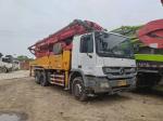 2014 Sy 25m Concrete Boom Pump Machine Equipment Used Concrete Pump Truck in Red
