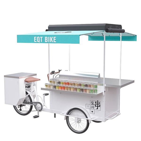 Buy cheap Electric / Pedal Trike Food Cart With High Temperature And Corrosion Resistance from wholesalers