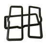 Buy cheap 0.3mm Tolerance Silicone Rubber Gasket Seals 70 Shore A from wholesalers
