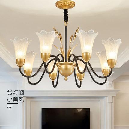 Buy cheap American rural living room modern creative simple dining room wheat chandelier(WH-CI-162) from wholesalers