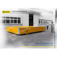 Buy cheap 50 Ton Die Transfer Cart Trackless Material Transportation Polyurethane Coated Wheel product