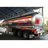 Buy cheap Oil Transport 5000 Gallon Fuel Tank Trailer , 3 Axles Fuel Transfer Tank Trailer 13T Axle Bearing from wholesalers