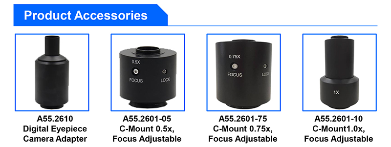 Optical Trinocular Head Metallurgical Optical Microscope High Precision A13.2604