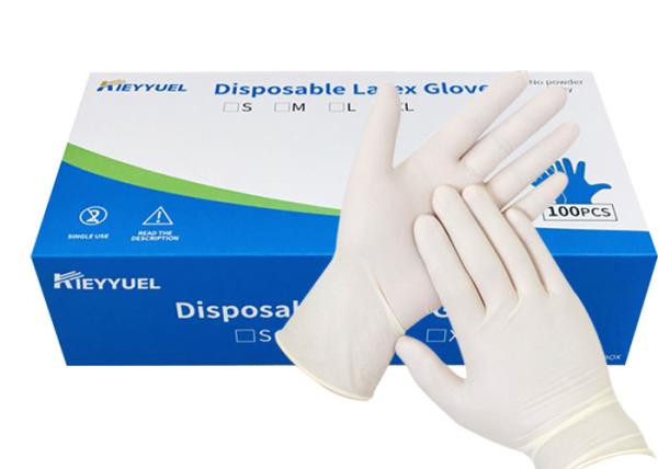 Buy cheap Food Processing Cleaning XS Curad Rubber Gloves from wholesalers
