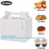 Buy cheap White Treat Boxes, Party Favor Boxes Gable Boxes Gift Boxes For Kids' Birthday Party, Wedding, Baby Shower, With Tag from wholesalers