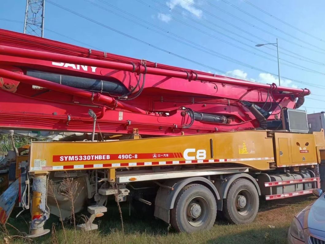 2020 49m Sy Concrete Pump on MB Truck Concrete Boom Pump Heavy Equipment