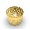 Buy cheap Pineapple Grain Shape Zinc Alloy FEA 15 Perfume Bottle Caps from wholesalers